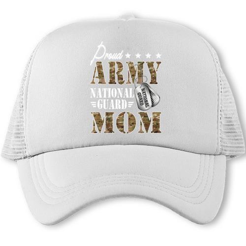 Proud Army National Guard Mom National Guard Graduation Trucker Cap - Best Gift Smart