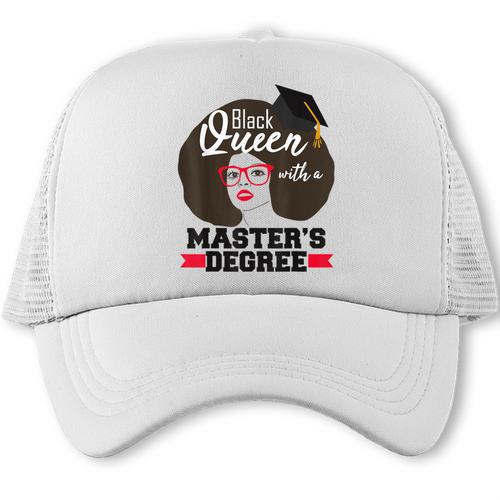 Queen Masters Degree Graduation Social Work MSW MPH Trucker Cap - Best Gift Smart