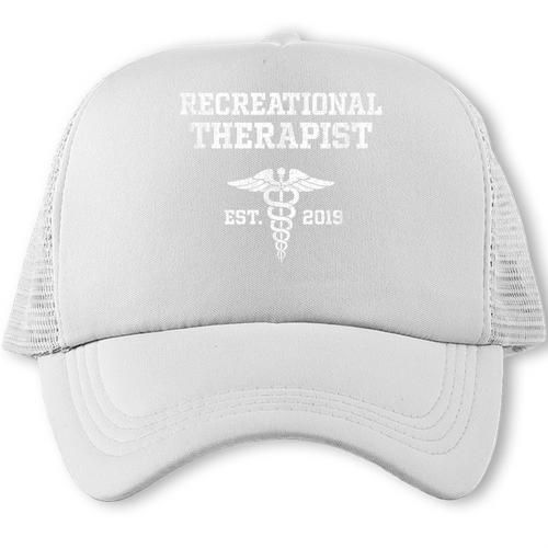 Recreational Therapy Recreational Therapist Graduation Trucker Cap - Best Gift Smart