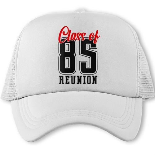 Reunion 1985 Matching Graduation High School Class Of 1985 Trucker Cap - Best Gift Smart