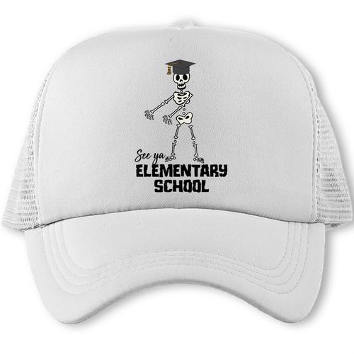 See Ya Elementary School Shirt Cool Graduation Tee Trucker Cap - Best Gift Smart