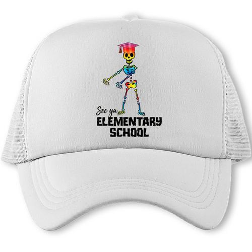 See Ya Elementary School Shirt Tie Dye Graduation Tee Trucker Cap - Best Gift Smart