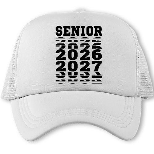 Senior 2026 2027 Class Of Graduation Trucker Cap - Best Gift Smart
