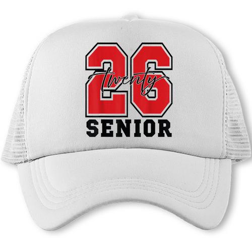 Senior 2026 Class Of 2026 School Graduation 2026 Merch Trucker Cap - Best Gift Smart