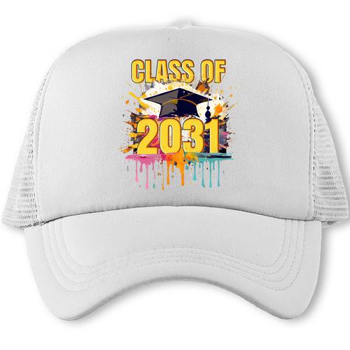Senior 31 Class Of 2031 Back To School Graduation 2031 Trucker Cap - Best Gift Smart