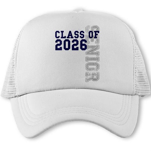 Senior Class Of 2026 Graduation Year High School & College Trucker Cap - Best Gift Smart