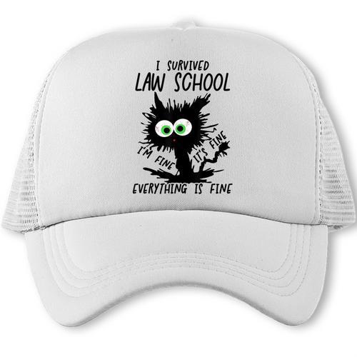 I Survived Law School Graduation 2025 2026 Trucker Cap - Best Gift Smart