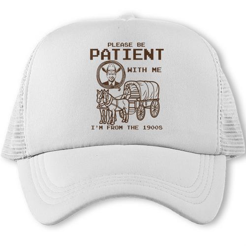 Vintage Biden Please Be Patient With Me I'm From The 1900s Trucker Cap - Figerry