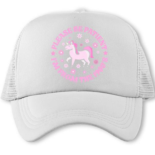 Women Please Be Patient I'm From The 1900s Premium Trucker Cap - Figerry