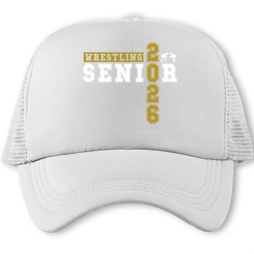 Wrestling Senior Night Wrestling Senior 2026 Graduation 43 Trucker Cap - Best Gift Smart