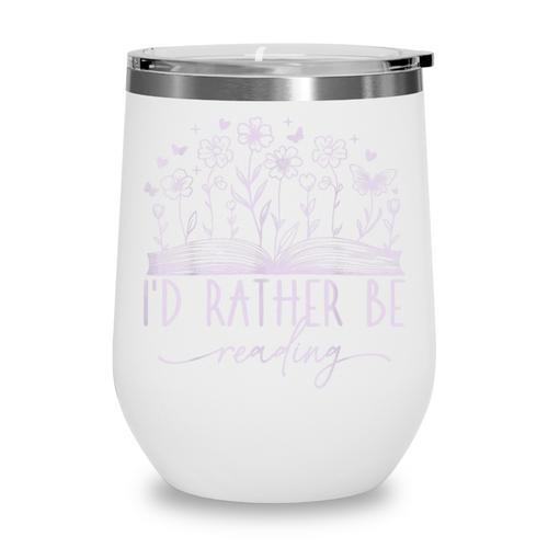Book Lover Library Reading Bookish Literature Reader Wine Tumbler - Bookorys CA