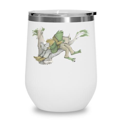 Book Shirt Frog Toad Vintage Book Frog Wine Tumbler - Bookorys DE