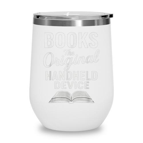 Books The Original Handheld Device – Reading Wine Tumbler - Bookorys CA