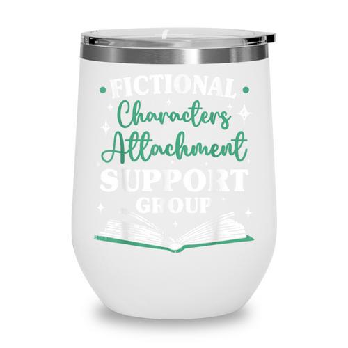 Bookworm Fictional Character Introvert Wine Tumbler - Bookorys DE