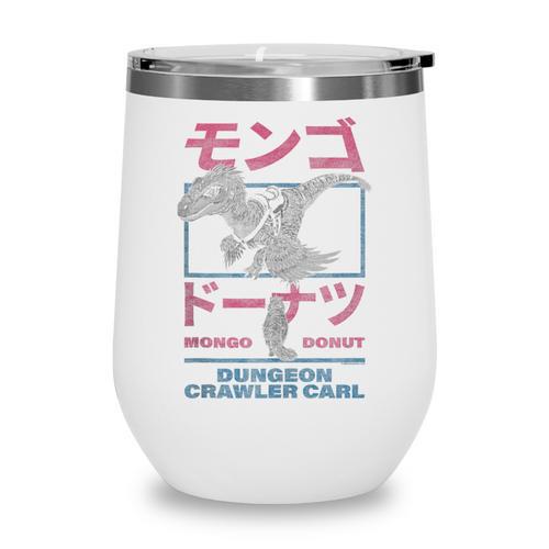 DCC Mongo And Donut Face-Off With Kanji Gamer Series Book Wine Tumbler - Bookorys