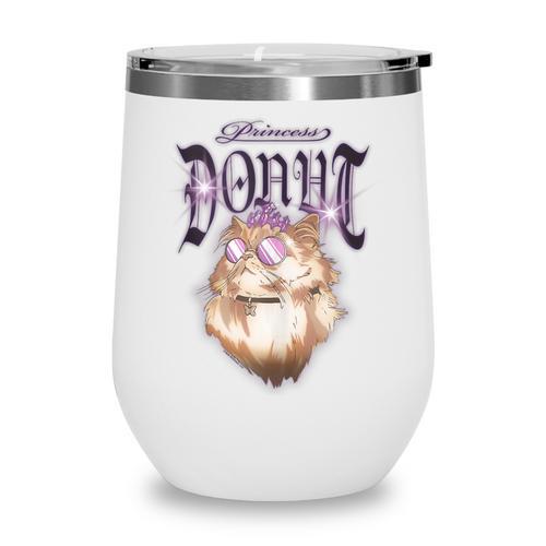 Dungeon Crawler Carl Airbrushed Princess Donut Series Book Wine Tumbler - Bookorys CA
