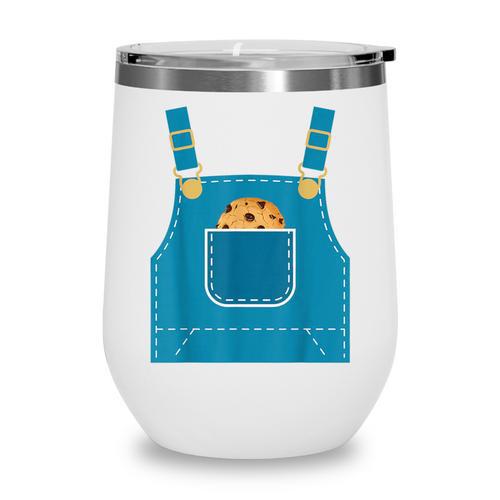 Mouse Halloween Costume Book Cookie Teacher Student Wine Tumbler - Bookorys AU
