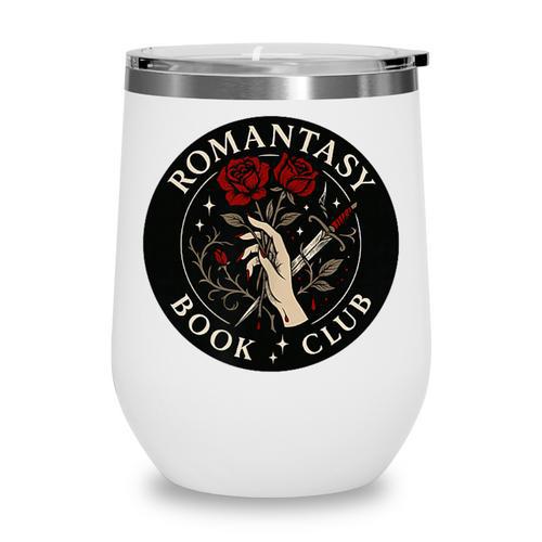 Romantasy Book Club Enthusiast Wine Tumbler - Bookorys DE