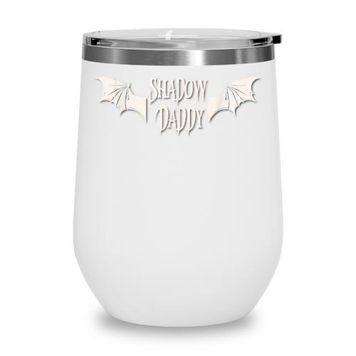 Romantasy Dark Romance Book Bat Boy Wings Shadow Daddy Lover Wine Tumbler - Bookorys