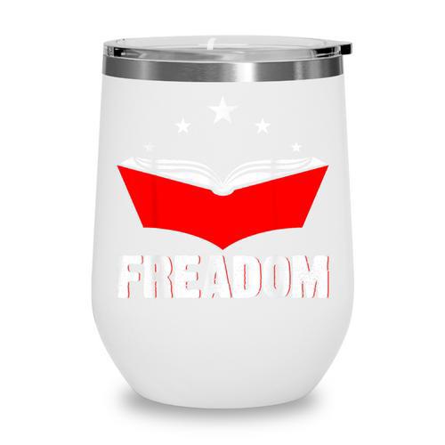 I Survived Reading Banned Books And All I Got Was Smarter Wine Tumbler - Bookorys