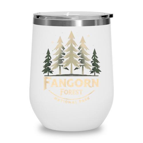 Vintage Fangorn Forest National Park Bookworms Saying Retro Wine Tumbler - Bookorys UK
