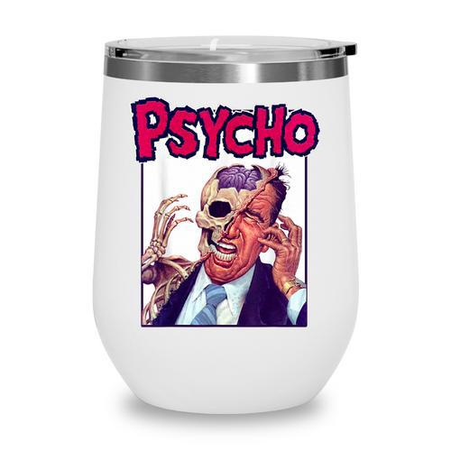 Vintage Movie Horror Poster Comic Book Graphic Film Night Wine Tumbler - Bookorys