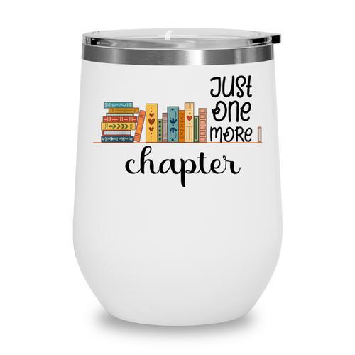 Bookworm Woman Reading Fiction Novels Library Book Store Wine Tumbler - Bookorys
