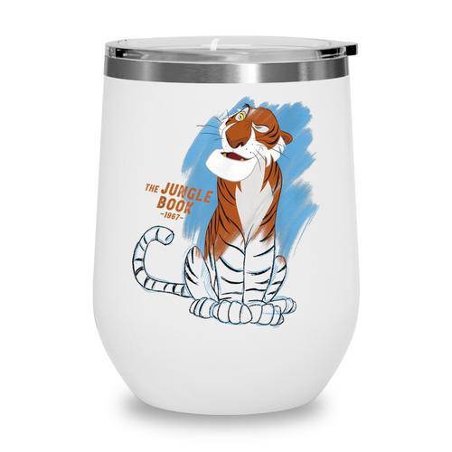 Disney Ink And Paint Shere Khan From The Jungle Book 1967 Wine Tumbler - Bookorys DE