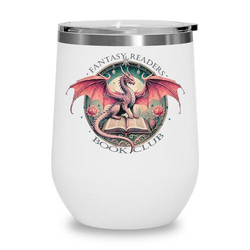 Fantasy Readers Book Club Fantasy Reader Wine Tumbler - Bookorys