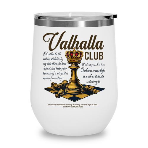 Valhalla Club Vintage Twisted Kings Sin Ana Book Love Alex Wine Tumbler - Bookorys DE