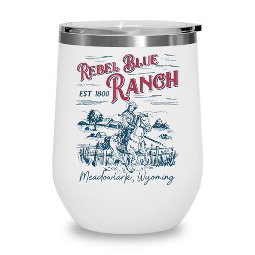 Western Book Love Cowboy Reader Bookish Bookworm Cowgirl Wine Tumbler - Bookorys CA