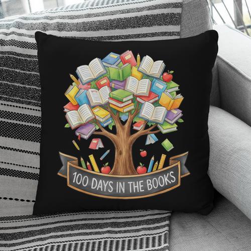 100 Days Of School In The Books Librarian Reading Teacher Pillowcase - Bookorys CA