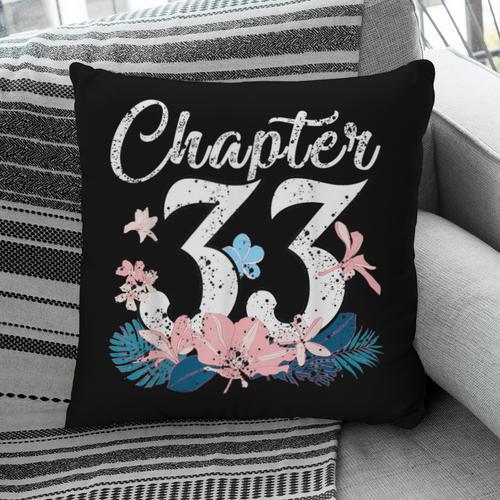 1988 Happy Birthday Chapter 33 Year Old Women Book Lover Pillowcase - Bookorys