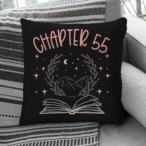 55th Birthday Women Book Lovers Chapter 55 Its My Birthday Pillowcase - Bookorys UK