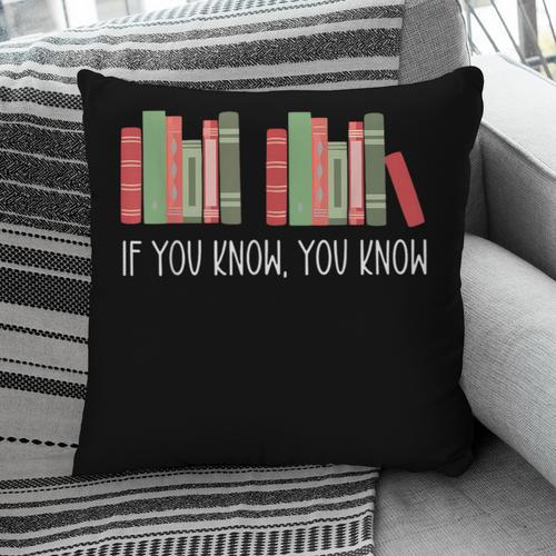 6 7 If You Know You Know Book Lover Six Seven Meme Pillowcase - Bookorys UK