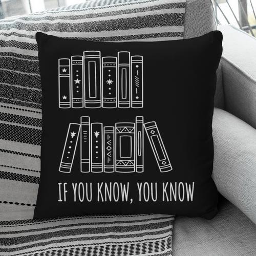6 7 If You Know You Know Books Six Seven Meme Pillowcase - Bookorys UK