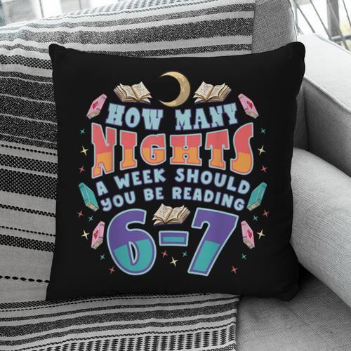 67 Meme Reading How Many Nights Should Read Book Six Seven Pillowcase - Bookorys