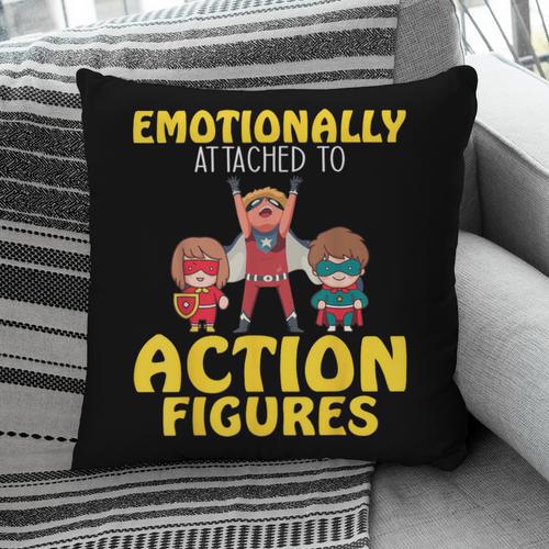 Action Figure Collector Comic Books Pillowcase - Bookorys AU