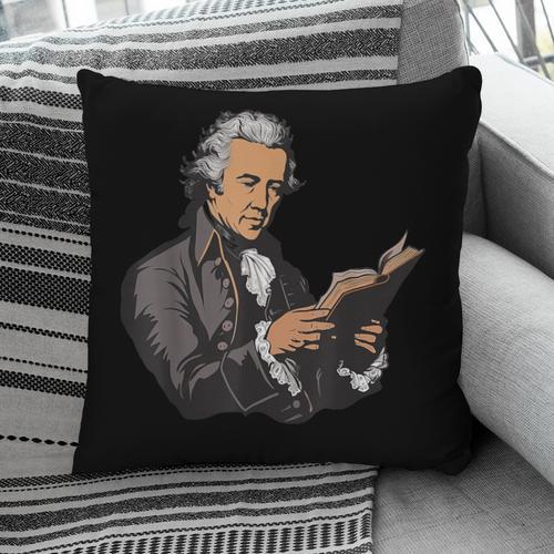 Alexander Hamilton Reading A Book Pillowcase - Bookorys DE