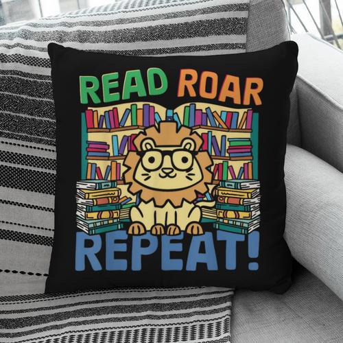 Animals Read Reading Book Library First Day Of School Kids Pillowcase - Bookorys CA