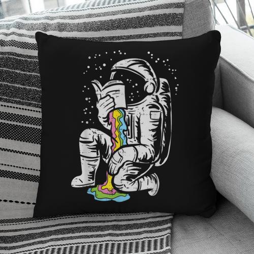Astronaut Reading Book Space Galaxy Bookworm Men Women Kids Pillowcase - Bookorys AU