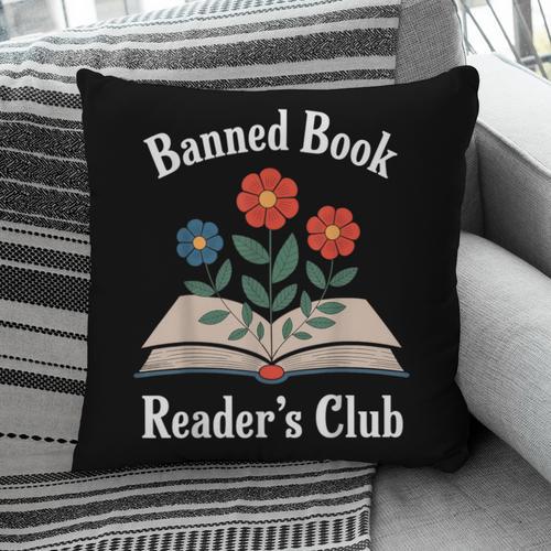 Banned Book Readers Club Pillowcase - Bookorys UK