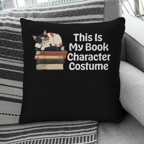 This Is My Book Character Costume Cat Men Women Kids Reading Pillowcase - Bookorys