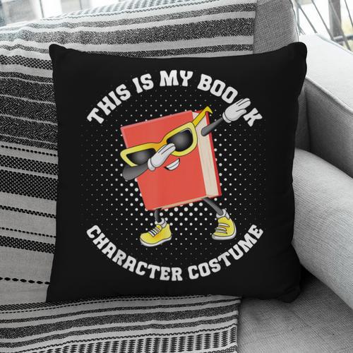 This Is My Book Character Costume- Dabbing Book Kids Pillowcase - Bookorys