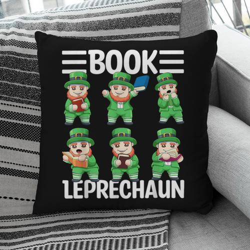 Book Leprechaun St Patrick's Day Library Librarian Reading Pillowcase - Bookorys UK