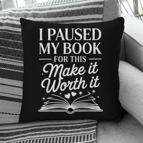Book Lover Reading Quote For Reading Teacher Pillowcase - Bookorys AU