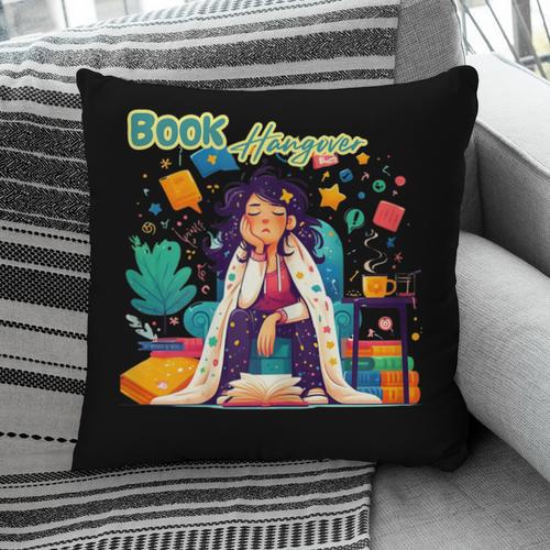 Book Lover Woman Woman Book Hangover Pillowcase - Bookorys