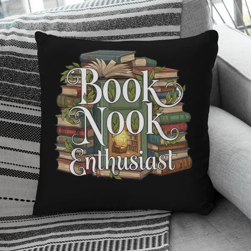 Book Nook Enthusiast Cozy Library Reader Collector Pillowcase - Bookorys