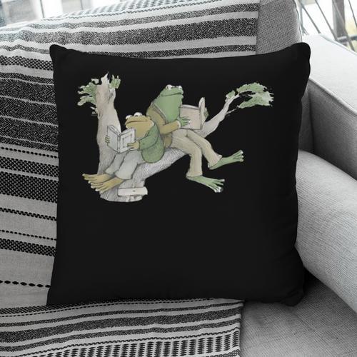 Book Shirt Frog Toad Vintage Book Frog Pillowcase - Bookorys CA
