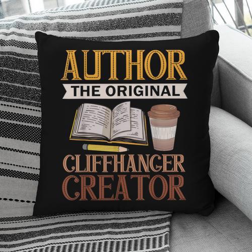 Book Writer Cliffhanger Creator Author Book Writing Novelist Pillowcase - Bookorys